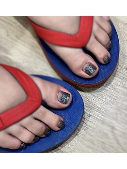 深めカラーで大人可愛く♪