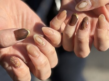 ハレ(80_hare_)/ブラウンカラー80hareコース