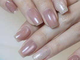 桜マグネットネイル