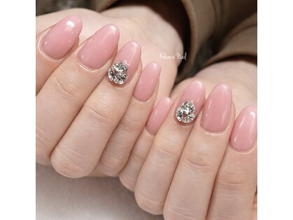 心花ネイルの写真