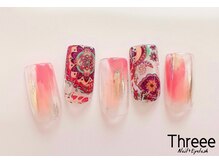スリーネイルプラスアイラッシュ(Threee Nail+Eyelash)/アートネイル