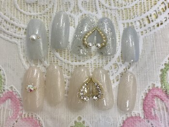 ネイルサロン ヴィヴィ(nail salon ViVi)/ワンホンネイルA(7700円)