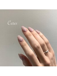 ヌーディーカラーネイル