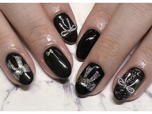 アルーシェ 平井(Alushe)/大人可愛いブラック×シルバー