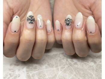 パーミル アイ アンド ネイル クマモト(permille ‰ eye&nail Kumamoto)/ホワイトネイル