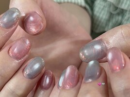 個性派ニュアンスネイル