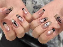 リボン×フレンチ