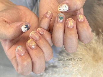 リアンスネイルヴィヴィッド 倉敷店(LianS nail ViViD)/オーダー＋3Dパーツ