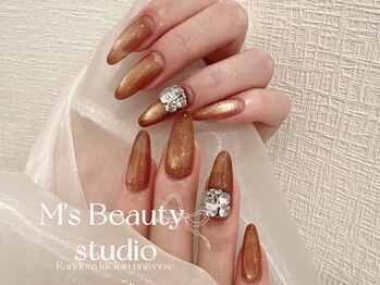 エムズビューティスタジオ ネイル まつげ 西川口店(M's Beauty Studio)/マグネットワンカラー