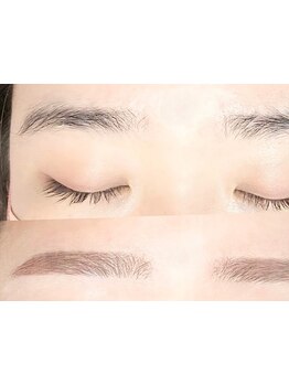 アイブロウメニューがあるサロン