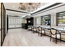 広い店内でリラックス