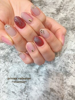 プライベート ネイルサロン マーマ(murmur)/キラキラデザイン