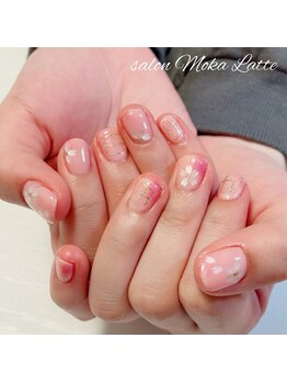 モカラテ(Moka Latte)/さくらネイル(5500円)