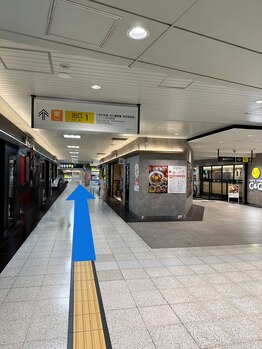 エムリシェ(M.riche)/サロンまでの道のり（1）