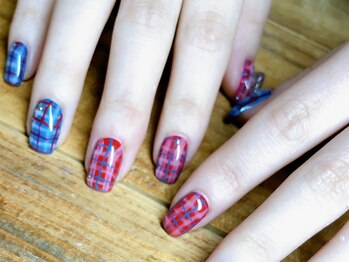 ネイルサロン フィフスアベニュー(Fifth Avenue)/チェック柄