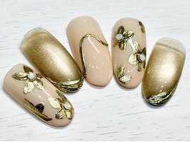 フラワー 大人 ネイル