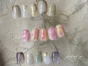 グラッドネイル 銀座店(GLAD nail)の写真/【定額ニュアンスネイル¥6500～】繊細デザイン/インクネイル／奥行ネイルなど可愛く自慢したくなる指先を★