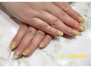 ジー フィンガー 千葉店(G)/ミモザネイル