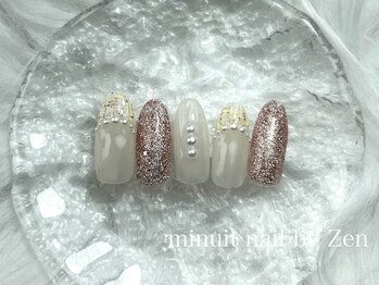 ミニュイネイルバイゼン(minuit nail by Zen)/【hand】定額デザインコース