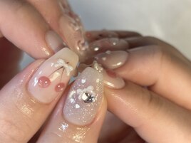 さくらんぼ×リボン