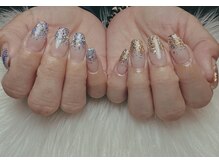 ニョアネイル(Nyoa nail)/ラメグラデーション