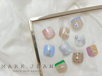 マークジーン 姫路(MARK JEAN)の写真/《 フットネイルの季節到来☆ 》夏こそワンランク上のオシャレで可愛いフットネイルに♪