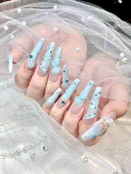 アイオネイル 心斎橋店(io nail)の写真/超ロングも対応◎長さ出し10本アートコースも◎量産型、地雷系などもお任せください!画像持ち込みok!!