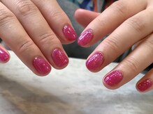 リッシュ(RICHE)/キラキラ赤ワンカラー