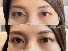 クレセント アイアンドネイル 表参道(Crescent Eye&Nail)/フラットラッシュ×3Dボリューム