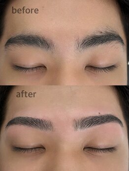 センス 渋谷(SENSE)/眉毛WAX+毛抜き+カット*渋谷