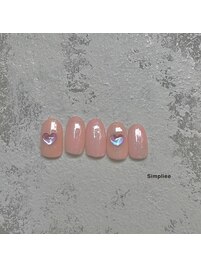 ビジューネイル &nbsp;&nbsp;氷ストーン