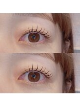 カセッタ アイラッシュ(Casetta eyelash)/eye perm × flat 120 lashes