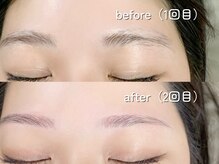 ノク(nok)/1回目→2回目のbefore/after