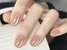 当店人気NO.2【HAND】うるうるマグネットネイル  ¥4480