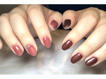 ミアネイル 蕨店(mia nail)/アシメシンプルトレンド