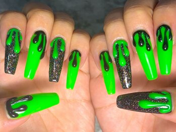 モルフォ 千駄ヶ谷(Morpho)/ロングハロウィンネイル☆