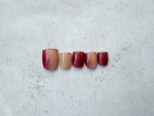 ネイルアンドアイラッシュ サロン エルザ(Nail&Eyelash Salon Elsa)/月替わりフットデザイン¥11500