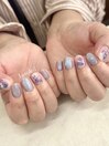 紫陽花ネイル　byあやか