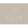 Licca - EYE + BEAUTY - 【まつげパーマ/眉毛/アイブロウ/マツエク】【6/24~(予定)】のお店ロゴ