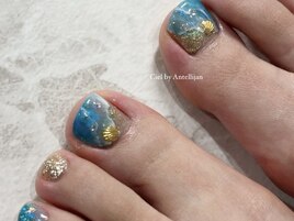 海フットネイル