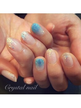 クリスタルネイル ボンベルタ橘店(CRYSTAL NAIL)/サマーネイル