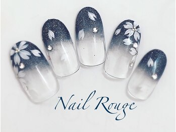 ネイルルージュ(Nail Rouge)/夜桜ネイル、春ネイル