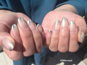 ケイアイエムネイル(KIM nail)/aurora×nuance french