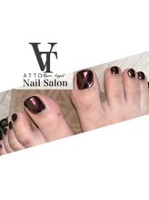 アット(ATTO)/オーロラミラー×ブラック