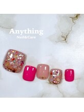 エニシング ネイルアンドケア(Anything Nail&Care)/フット定額スタンダード