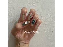 アラ ウィー ナッティー ネイル 北千住店(Aala wi Natty nail)の雰囲気（1本1本変化をつけて凝ったデザインに）