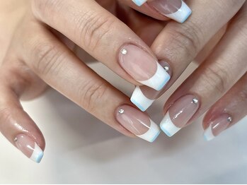 シピ ネイル(Chipi Nail)/フレンチ×スキニーフレンチ
