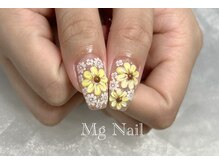エムジーネイル(Mg Nail)/フラワーネイル