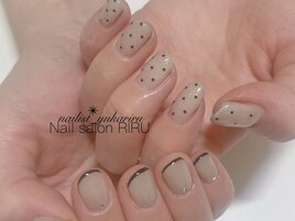 ドットネイル/アシメネイル