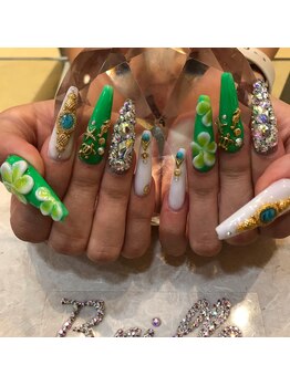 エスフィーネイルサロン ブリーユ(Esfy nailsalon Brille)/3Dプルメリア